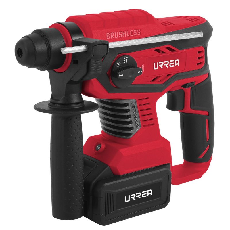Rotomartillo SDS plus 4Ah a bateria Litio-ion 20V, 1400 RPM, Urrea